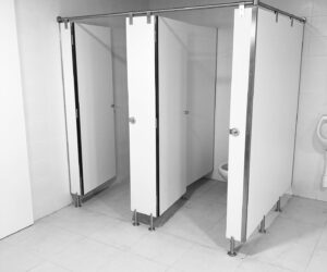 Cabina de privacidad y durabilidad: Compacto fenólico HPL